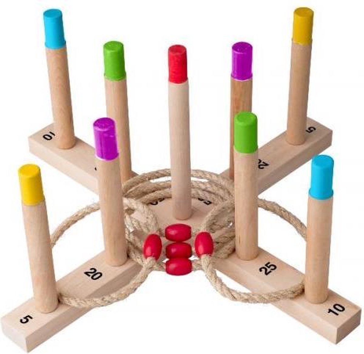 Woody - Houten ringwerpspel met punten