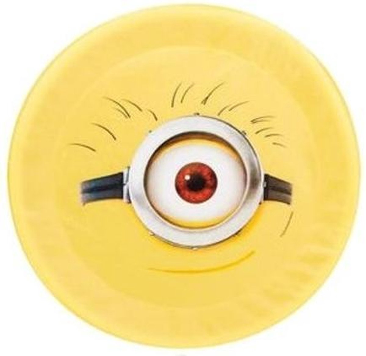 Minions Frisbee Carl Foam Geel – 42 cm | Buitenspeelgoed voor op het Strand of het Park