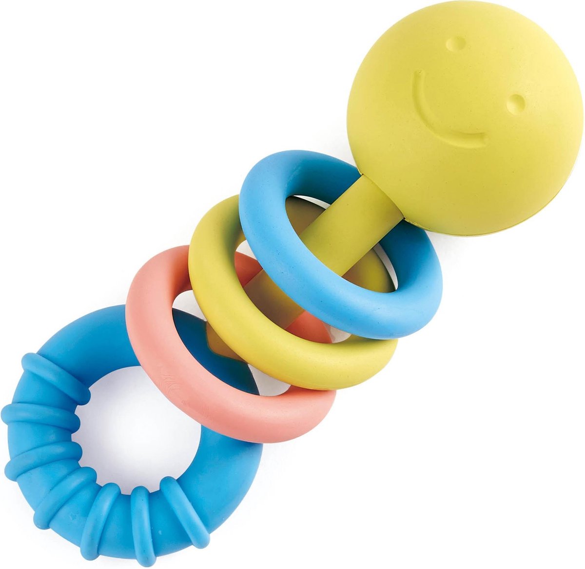 Hape Rammelaar Met Bijtringen 14 Cm