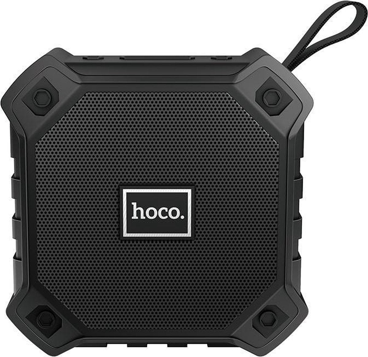 Hoco draadloze bluetooth speaker met FM radio BS34 Zwart