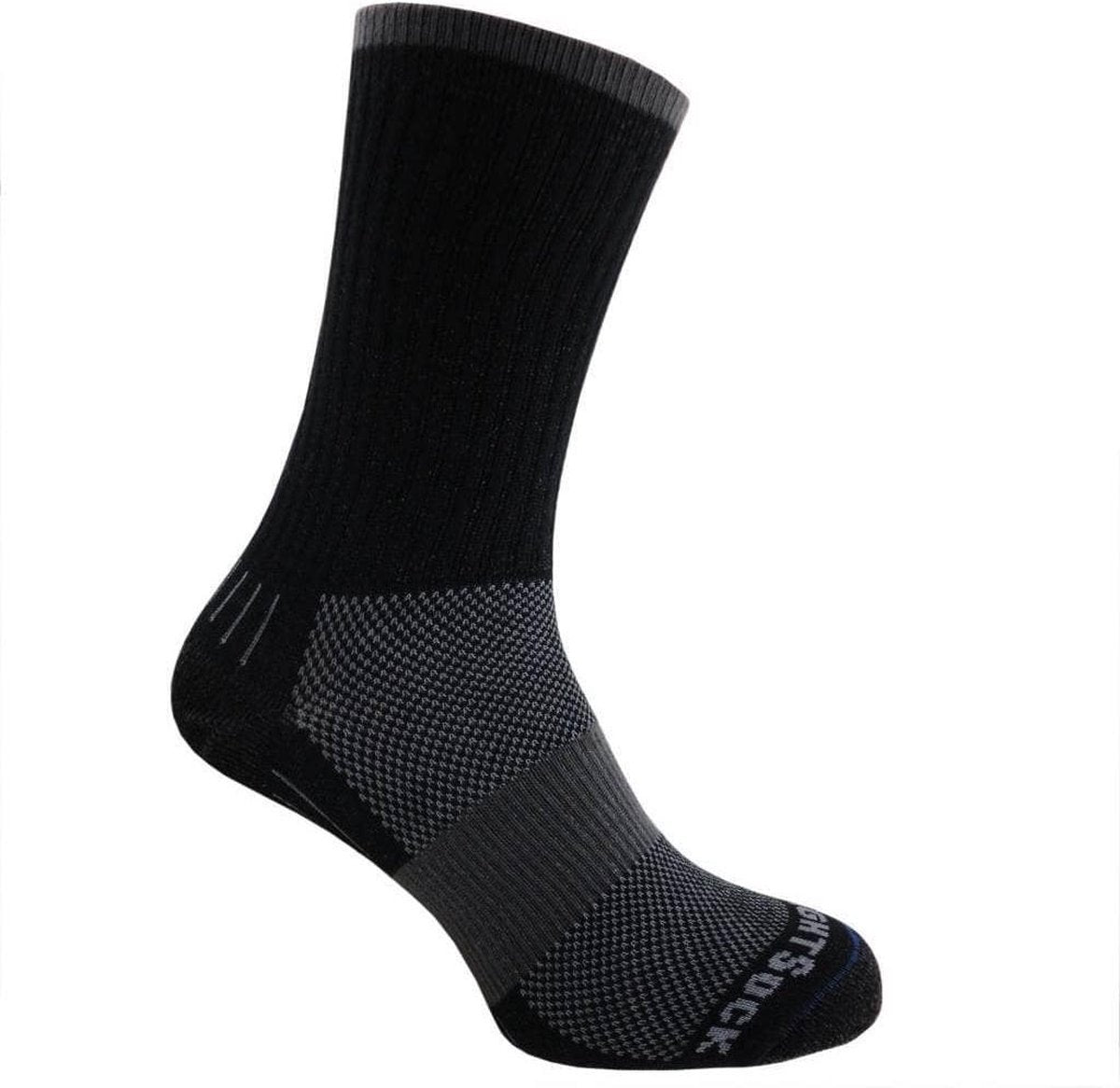 Wrightsock Escape Crew - Zwart - 45-49