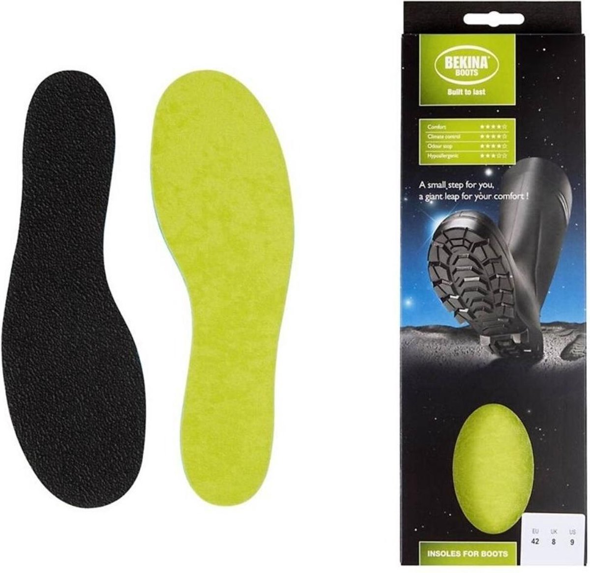 Bekina Inlegzool E001 Groen - groen - 46