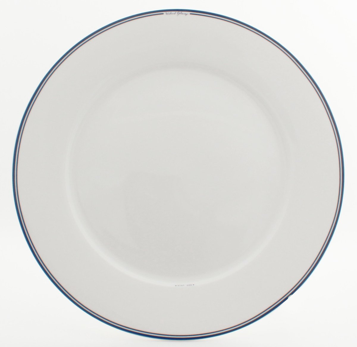 Jackies Bay Bord Plat - Blauw - Ø 26 cm
