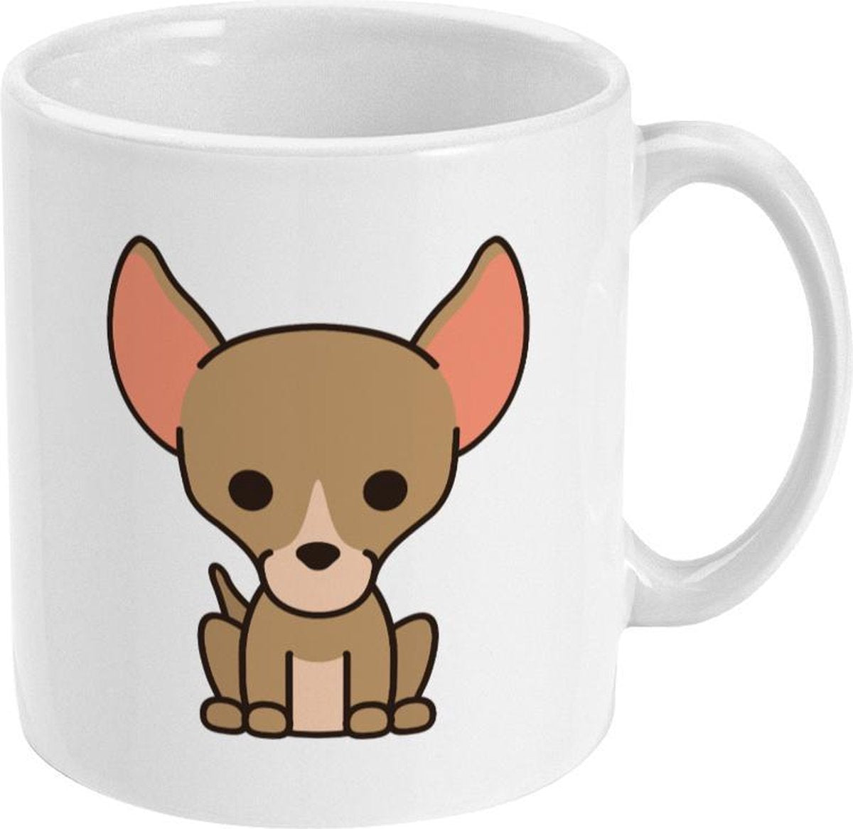MUGZ - Cute Dogs - Mok - Theemok - Koffiemok - Theebeker - Koffiebeker - Cute Dogs Chihuahua