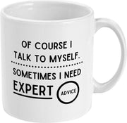 MUGZ- Grappige mok - Theemokken - Koffiemokken - Cadeau - Expert Advice - Theetassen - Koffietassen - Theebeker - Koffiebeker - Mokken met tekst - Leuke mokken