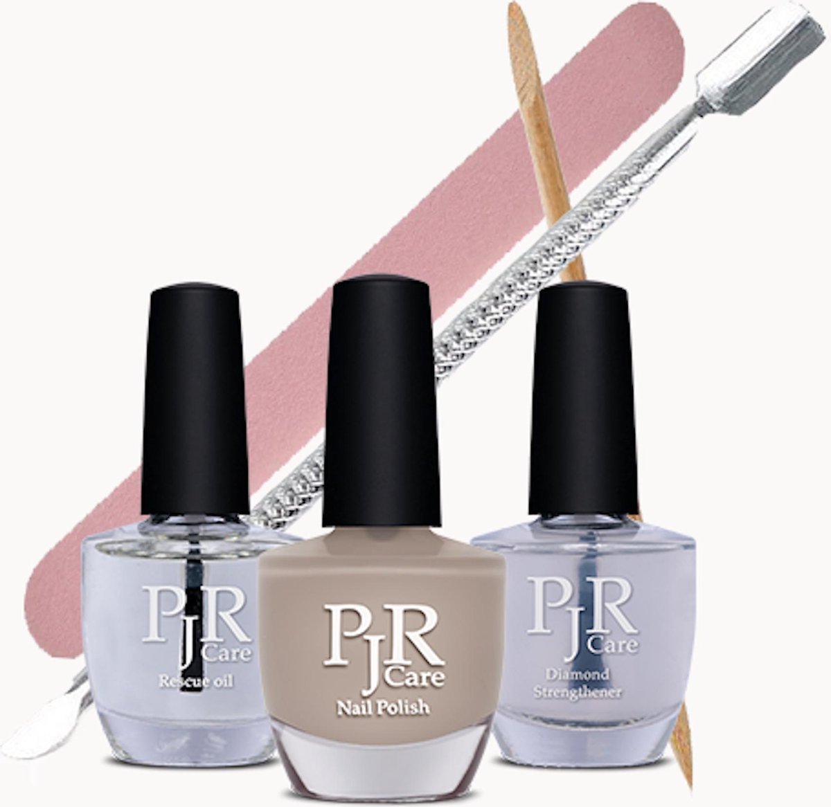 PJR Care Nail Polish - Rescue set Filled with light | 10 FREE & VEGAN