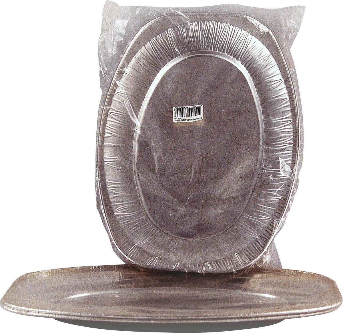 50 stuks Aluminium serveerschaal 35x24 cm