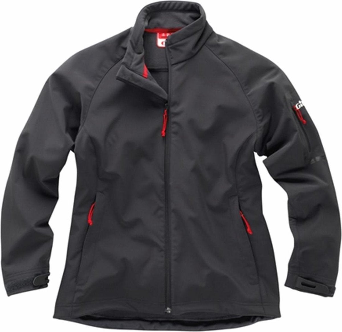 Softshell jack Team dames zwart