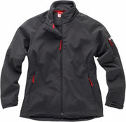 Softshell jack Team dames zwart