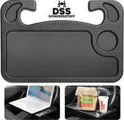 Donkersstuff - Dienblad Auto - Tablet Houder Auto - Ipad Houder Auto - Dienblad - Laptray - Reistafel - Zwart