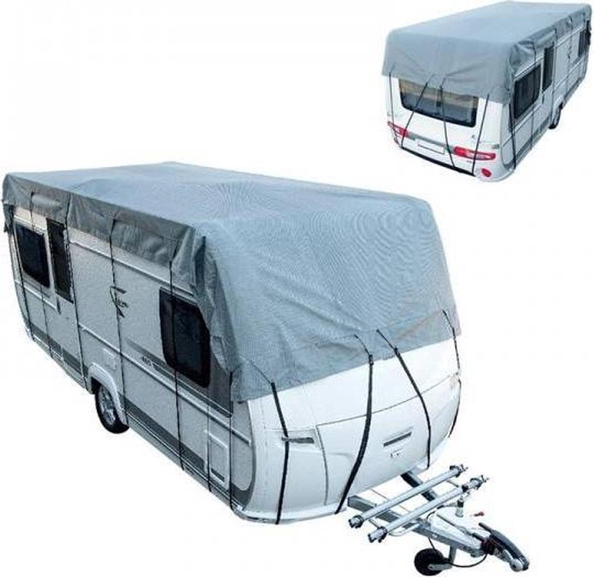 Caravan- en camperdakhoes 7 m x 300 cm