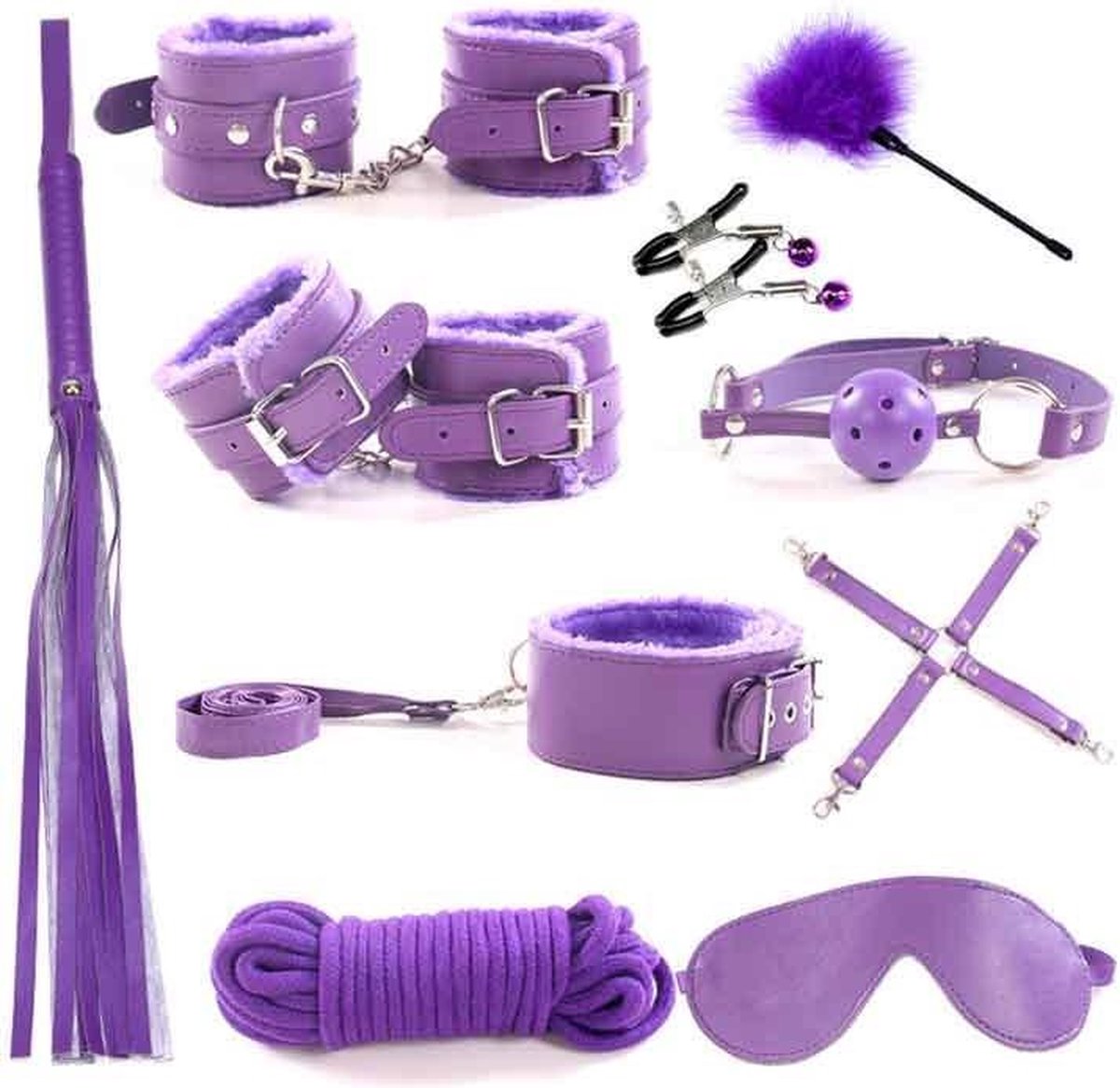 BDSM Bondage Set 10 Delig
