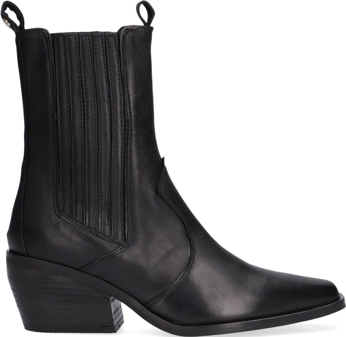 Notre-V Al335 Enkellaarsjes - Enkelboots - Dames - Zwart - Maat 41