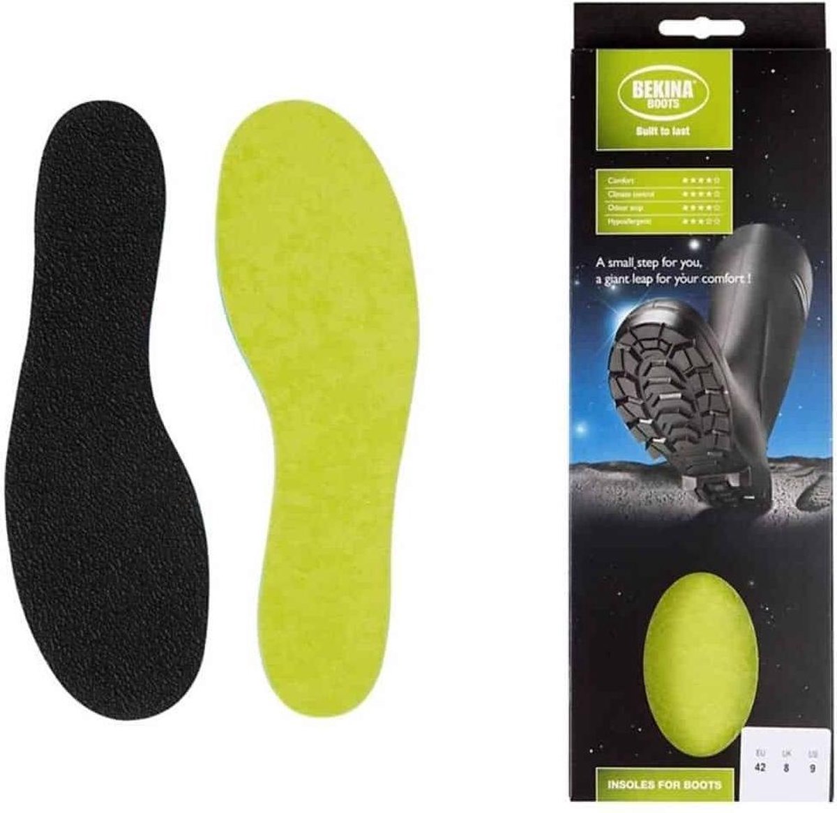 Bekina Inlegzool E001 Groen - groen - 38