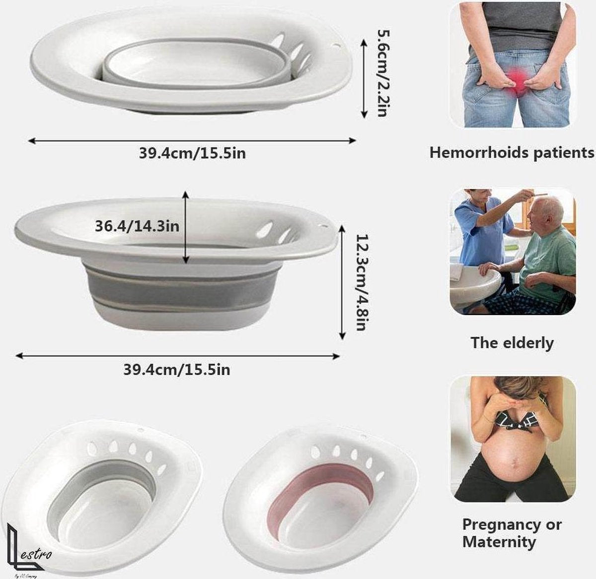 Yoni - vaginaal stoombad - steamer - ontstekingen - intieme zone - bidet stomer - stoel - hygiëne