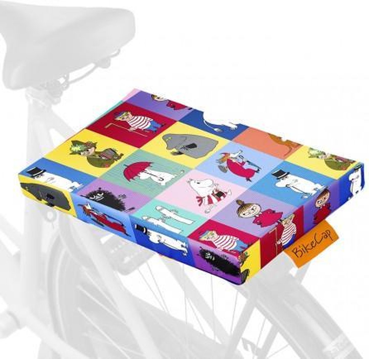 Bikecap Fietskussentje Kinderzitje Bagagedrager Figuren Poppetje
