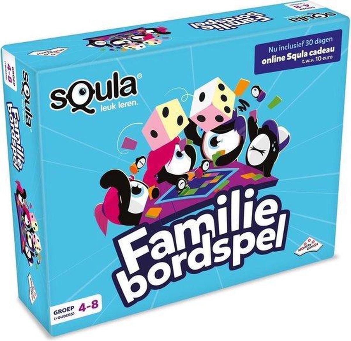 Squla Familiebordspel - voor groep 4-8 + ouders
