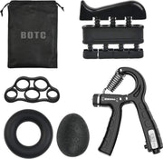 BOTC® Verstelbare Handtrainer set - Handtrainer set met Hardloopriem - 5 tot 60 KG - Vingertrainer - Grip Trainer