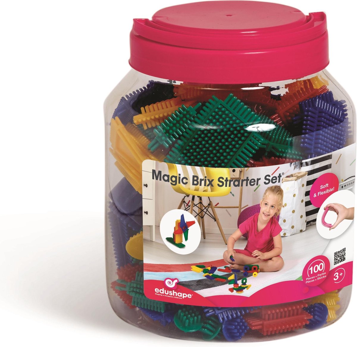 Edushape Magische Brix Starter Set - 100 stuks