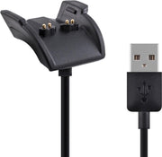 kwmobile USB-oplaadkabel voor Garmin Vivosmart HR Plus/Approach X40 - kabel voor fitnesstracker - zwart