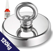 Magfishion® Vismagneet - 120 KG Trekkracht - Magneetvissen - Borgmiddel - Magneet Vissen - Outdoor