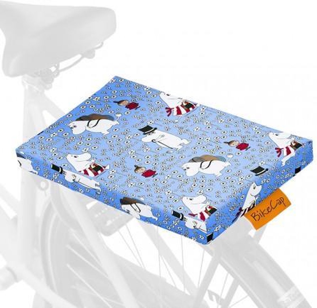 Bikecap Fietskussentje Fietsstoeltje Kinderzitje Figuren Poppetjes Blauw