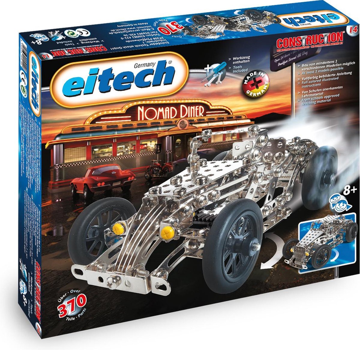 Eitech Bouwdoos - Metaal Raceauto