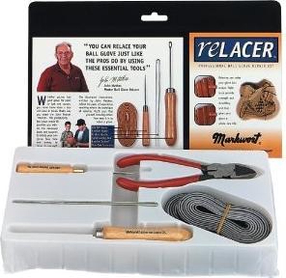 Markwort Relacer DeLuxe Glove Repair Kit (JMRLP) Color Black