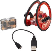 Hexbug Actievoertuig Ring Racer Jongens 11 X 14 Cm Rood 4-delig