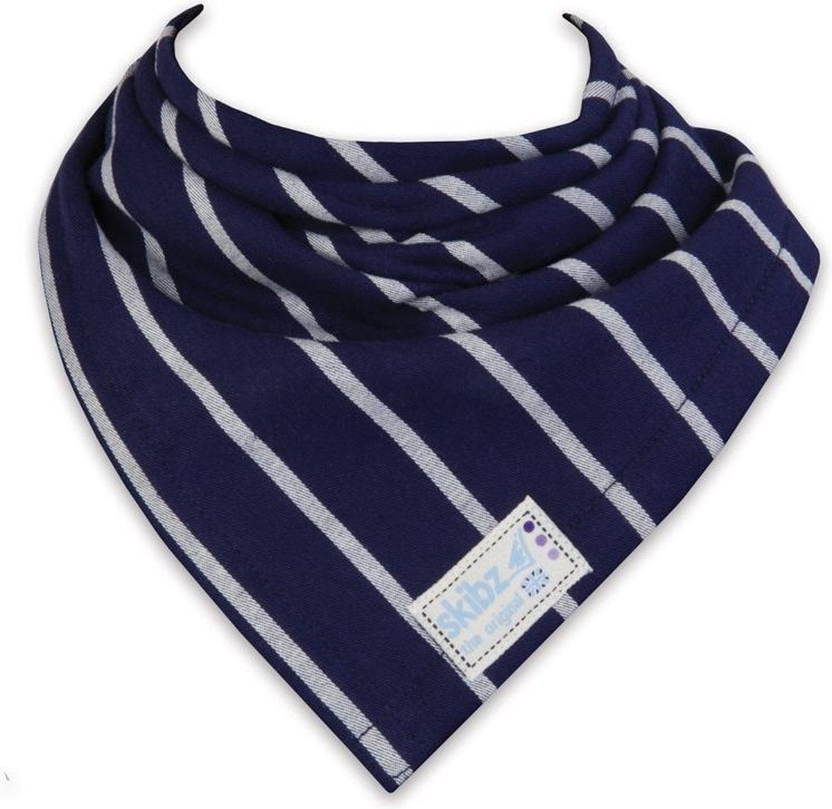Skibz bandana marine streepje
