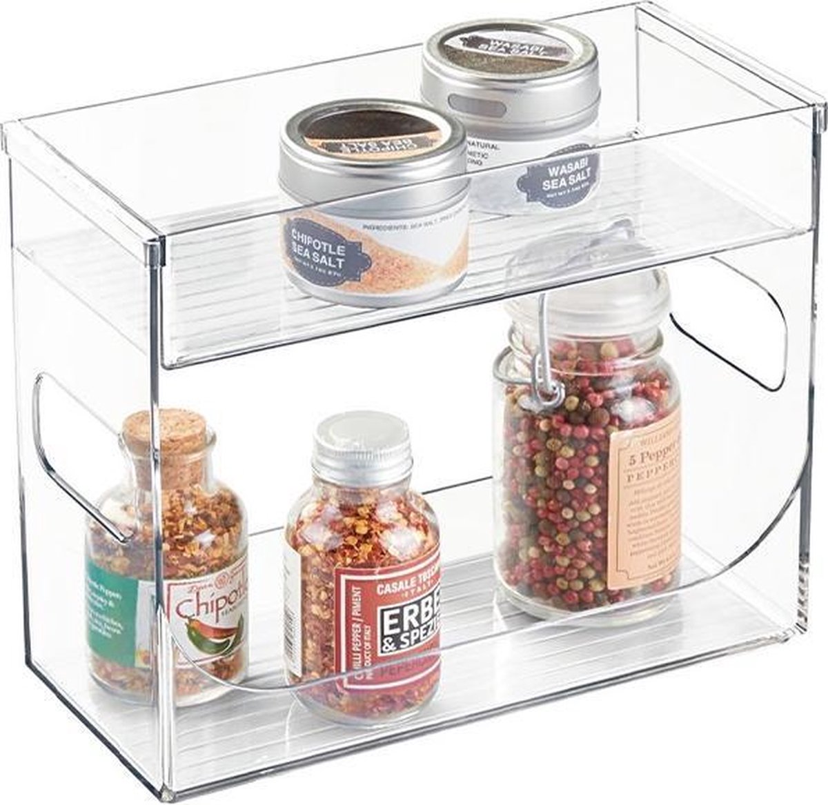 Keukenkast organizer | met 2 niveaus
