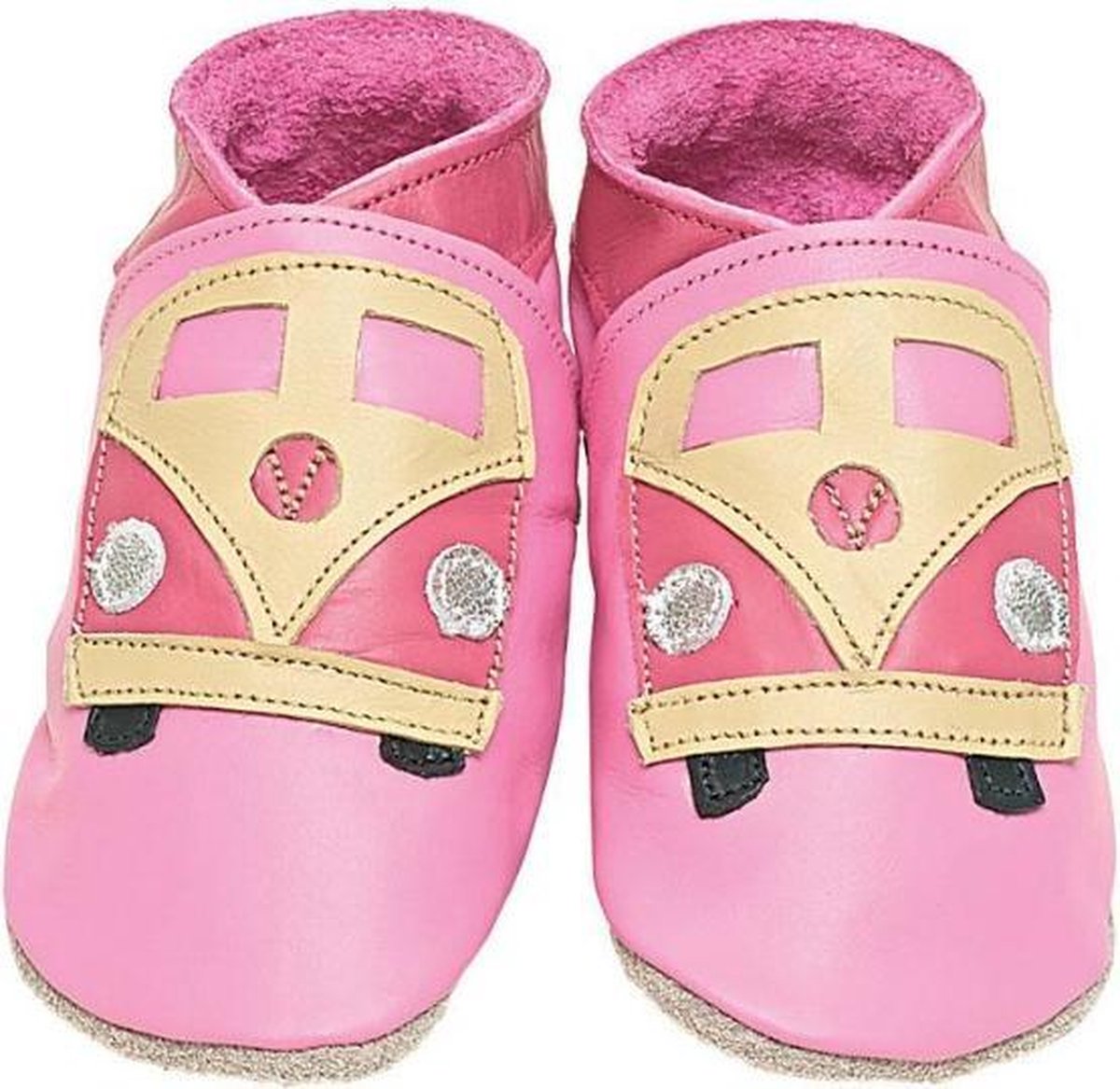 Starchild babyslofjes camper pink