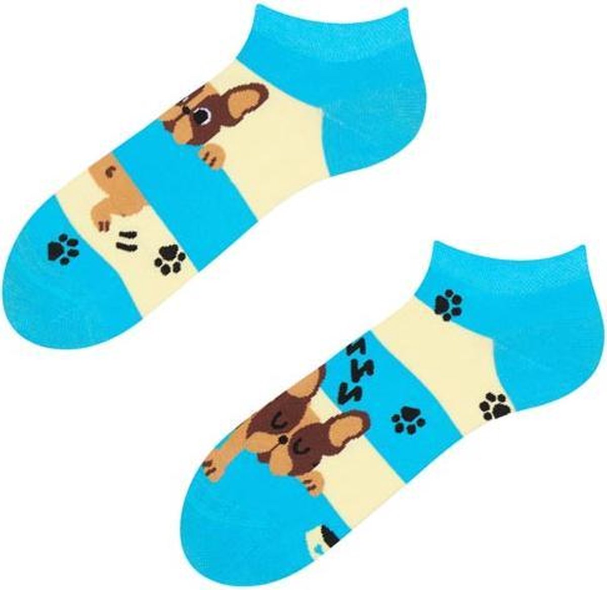 Good Mood Hondjes en Strepen Unisex 43-46