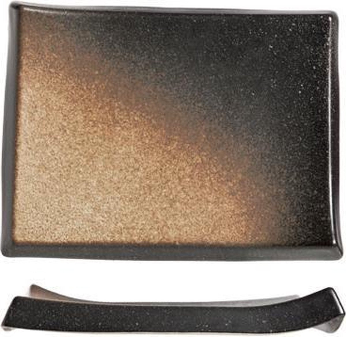 Shoshu Japans Goud Dinerbord - 28x21cm