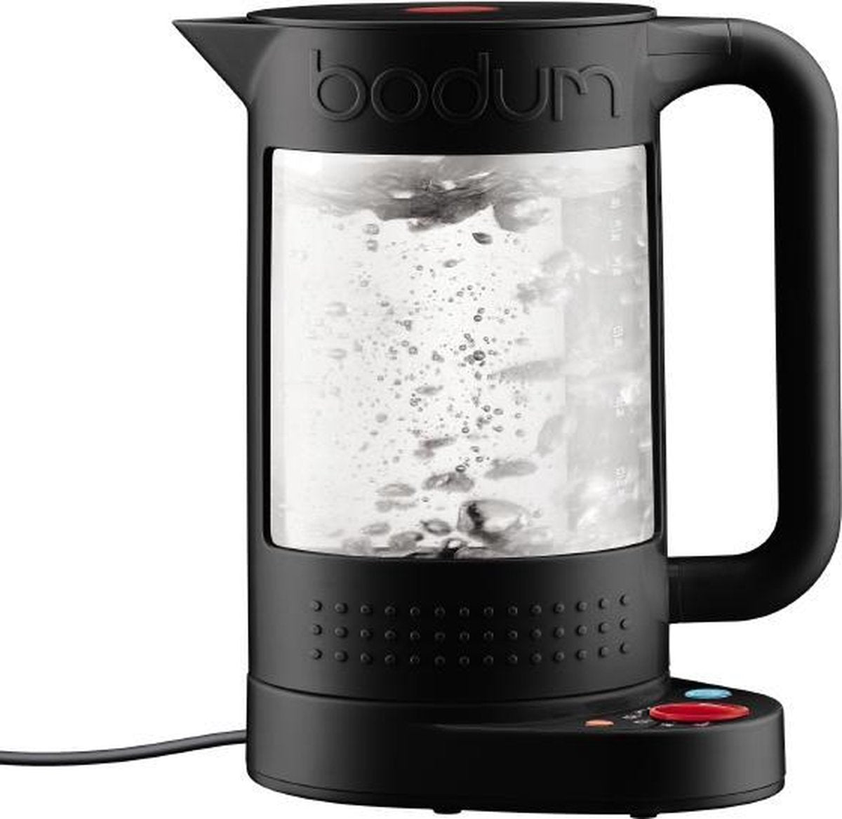 Bodum Bistro Dubbelwandig Waterkoker met temperatuur regelaar - 1.1 l - Zwart