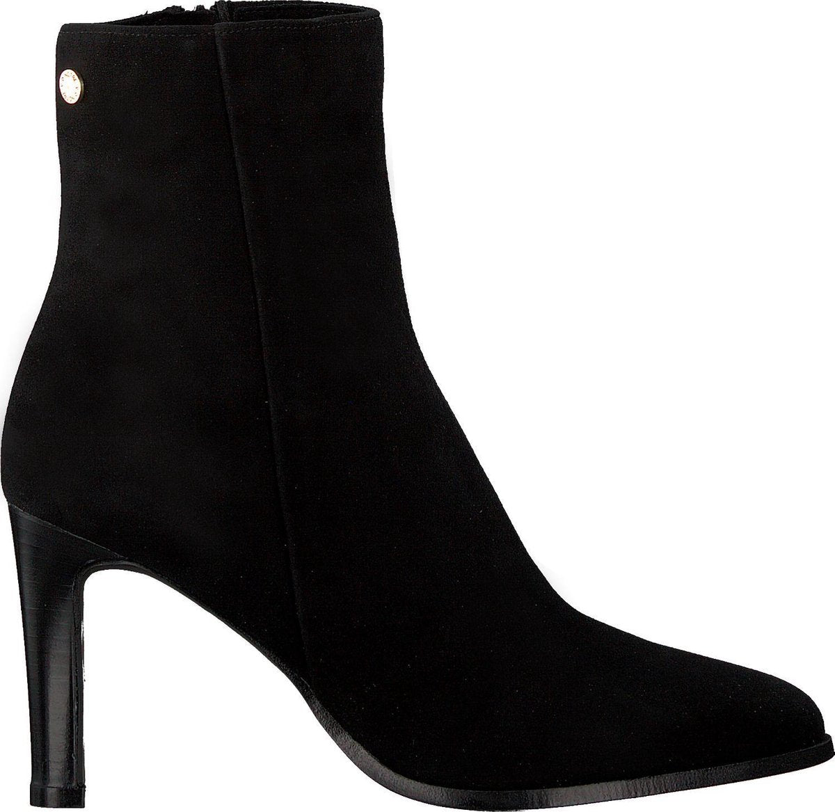 Notre-V 7436 Enkellaarsjes - Enkelboots - Dames - Zwart - Maat 40
