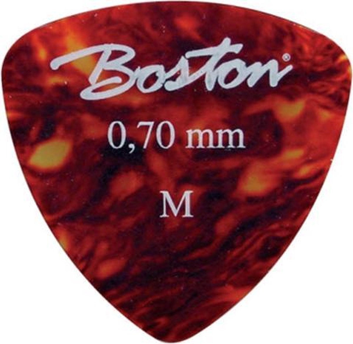 Boston Plectrum 0.70 mm celluloid tortoise PK-40-M Medium p/s