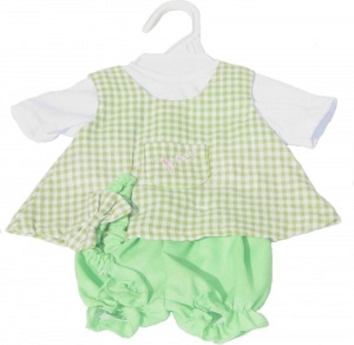 Mini Mommy Jurk Met Legging Groen Meisjes 47-53 Cm
