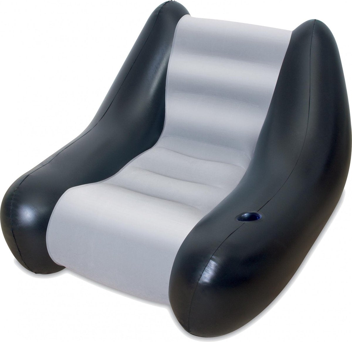 Bestway Opblaasbare Loungestoel Perdura Grijs/zwart