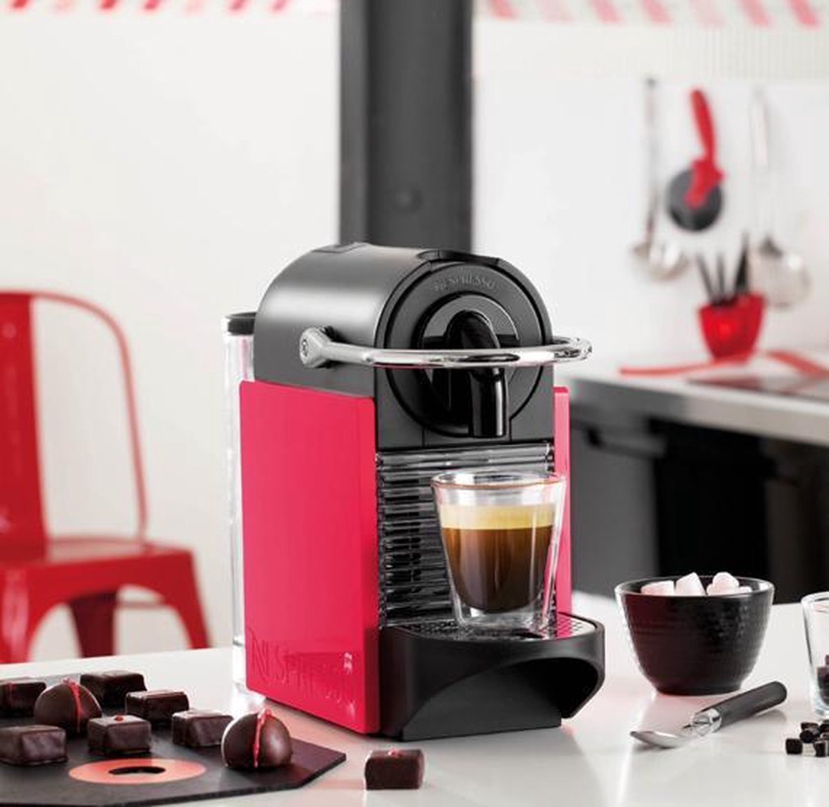 Nespresso Magimix Pixie Clips M110 - Koffiepadmachine