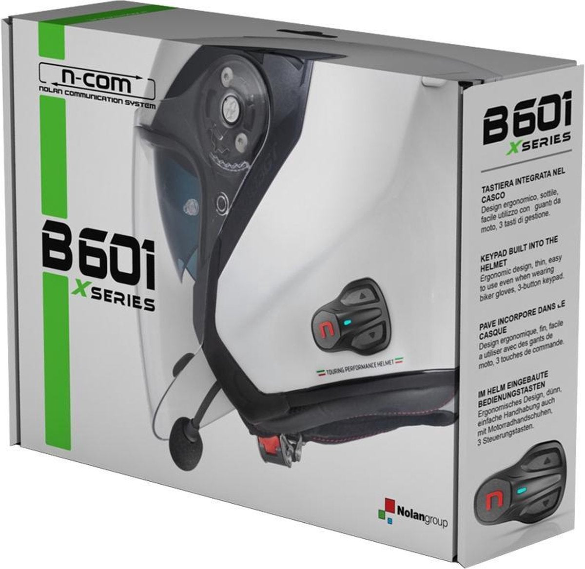 Nolan N-Com B601 X Single Bluetooth Communication System