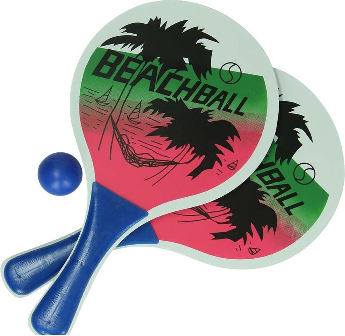 Beachball set hout