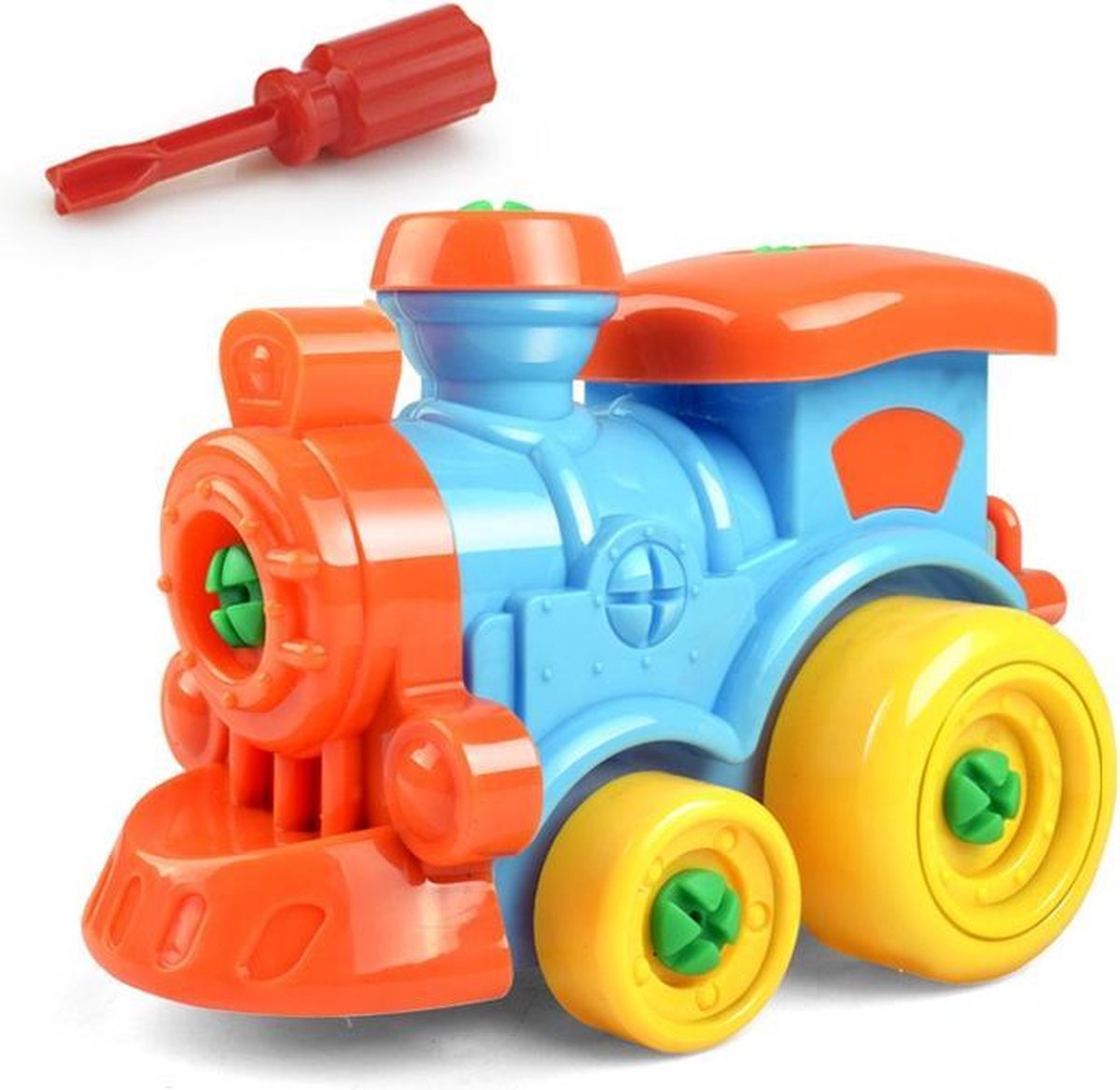 Trein | Voertuig Bouwen | Bouw Speelgoed | Educatief Bouwen | Trein  in Elkaar Schoeven | Build your own Train | Train Toy | Trein Bouwset