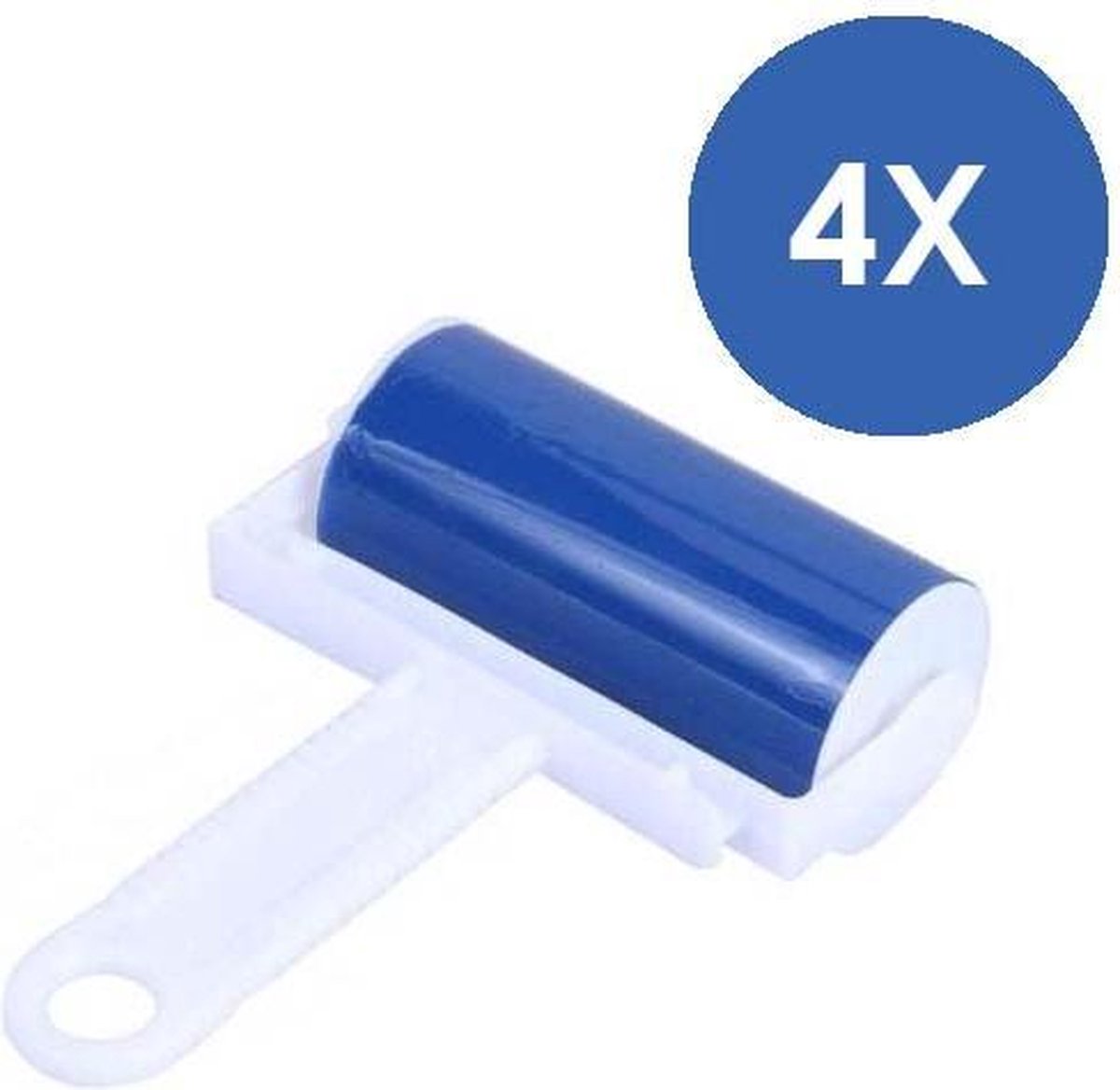 Kledingroller - Uitwasbaar - 16 x 11.5 cm - 4 stuks - Voordeelverpakking