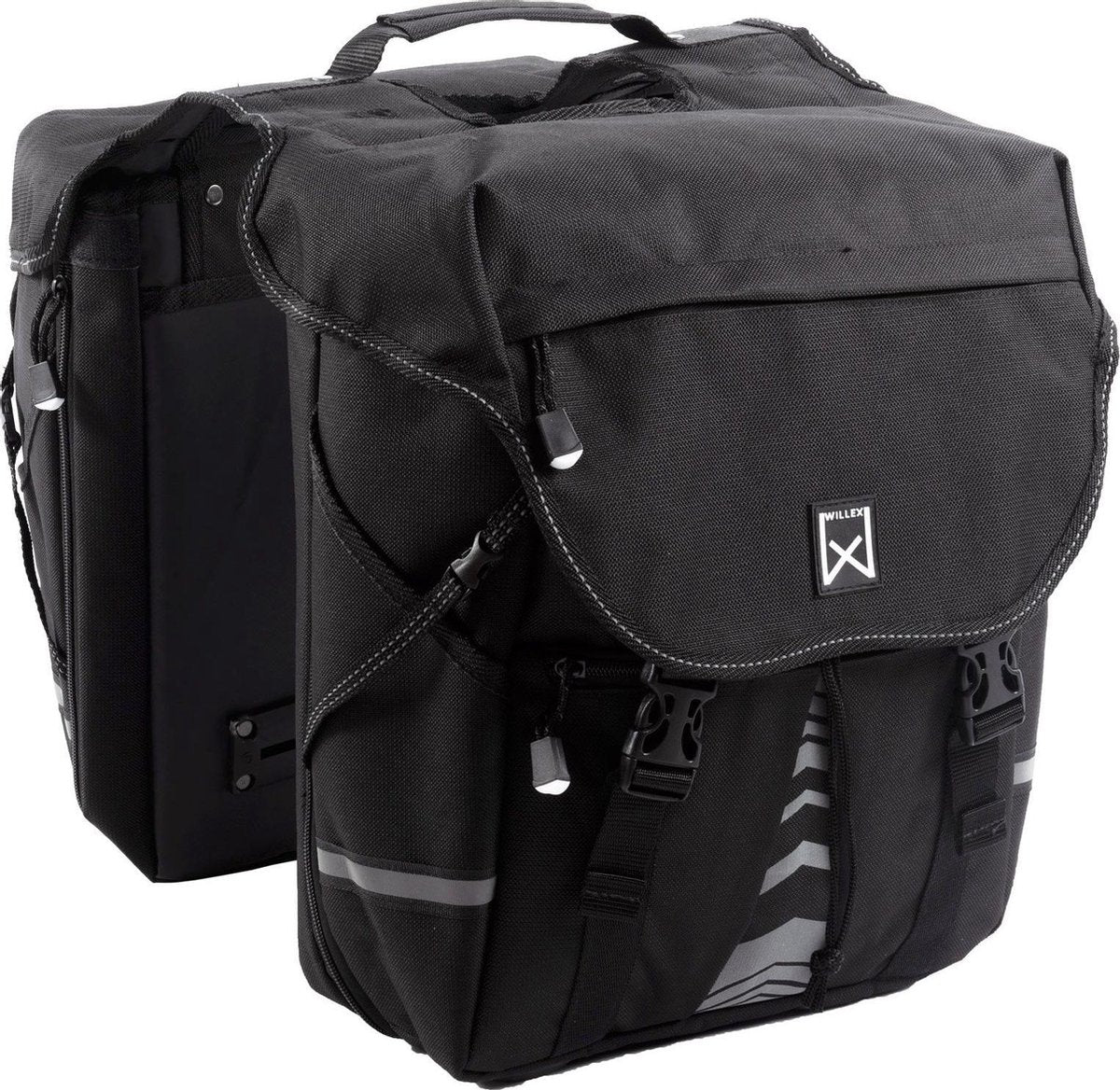 Tas willex 1200 afneembaar dubbel 28l zwart
