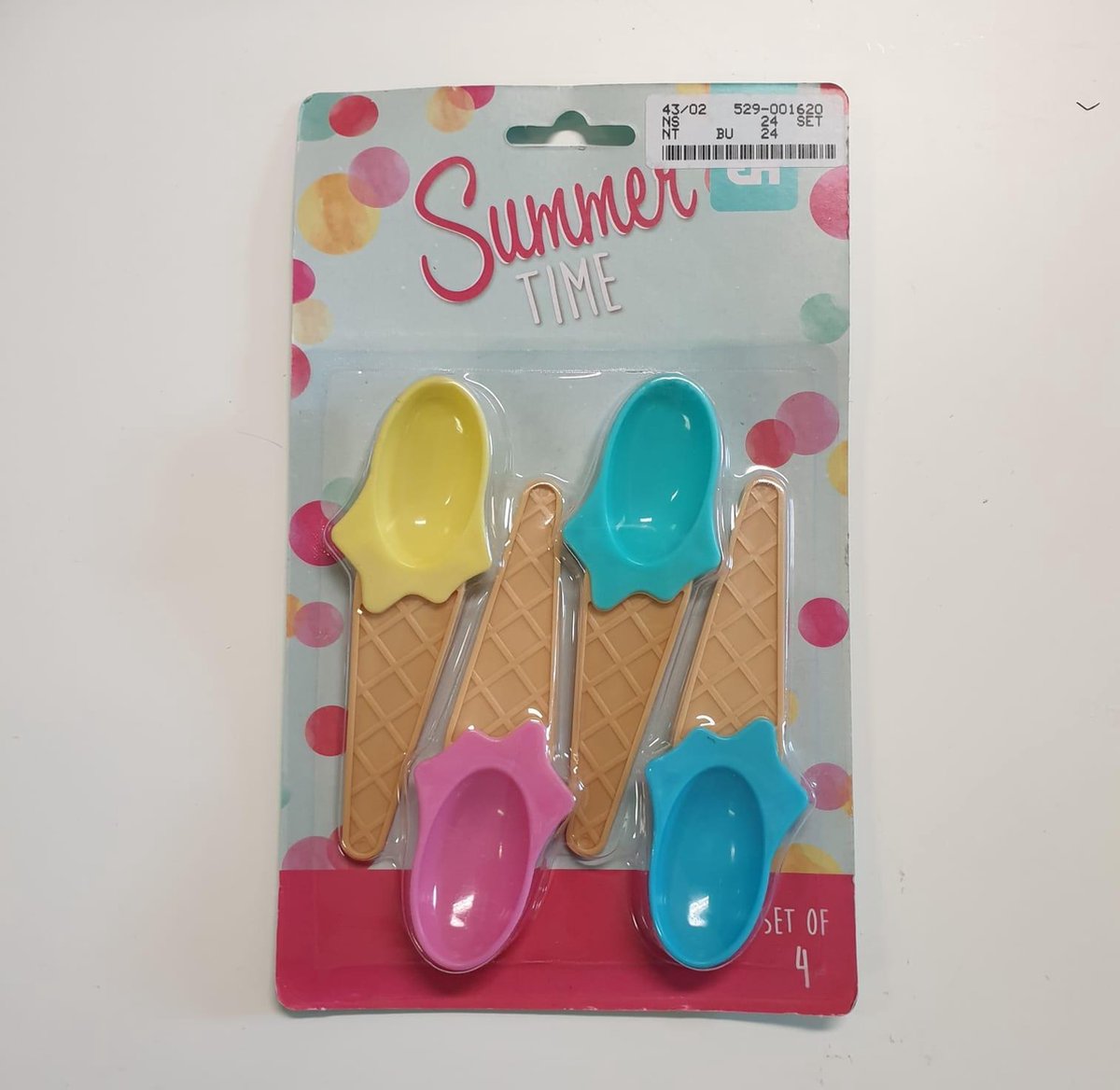 Ijsjes Lepels - 4 stuks