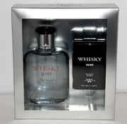 Whisky Silver giftset  (Frisse Muskgeur) Eau de toilette met exclusieve tasverstuiver
