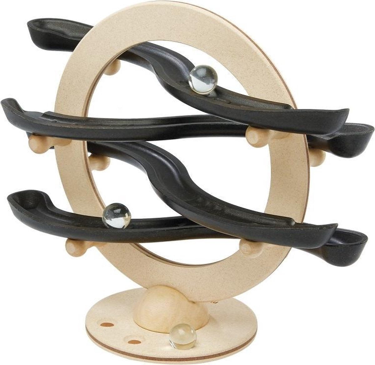 PlanToys - Knikkerbaan - Curvy Click Clack