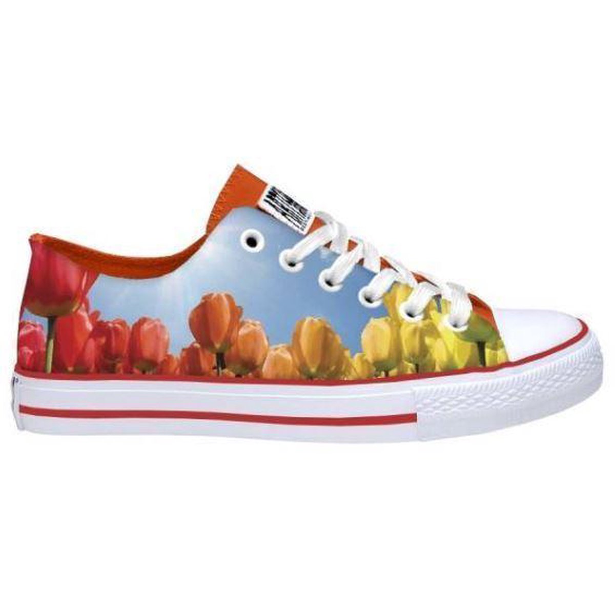 Colourful Tulip Sneakers