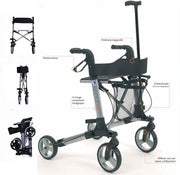 Opvouwbare Rollator Vermeiren Quadri Light